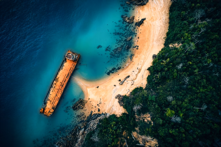 Fotografia dronowa - kompozycja obrazu z powietrza